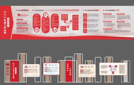 源文件下载【享设计】搜索编号：78630034136565623【党建文化墙】
