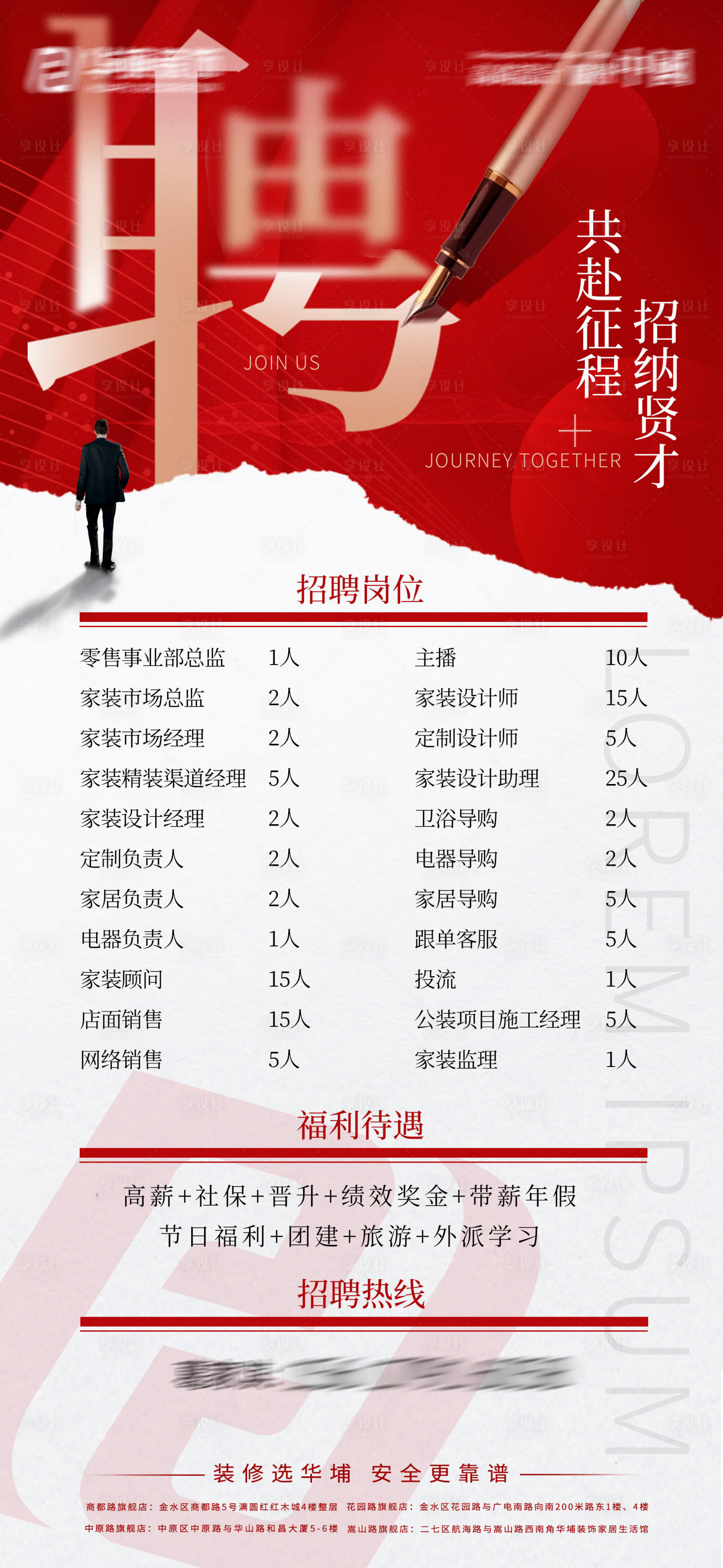 源文件下载【享设计】搜索编号：67320033891416486【招聘海报】