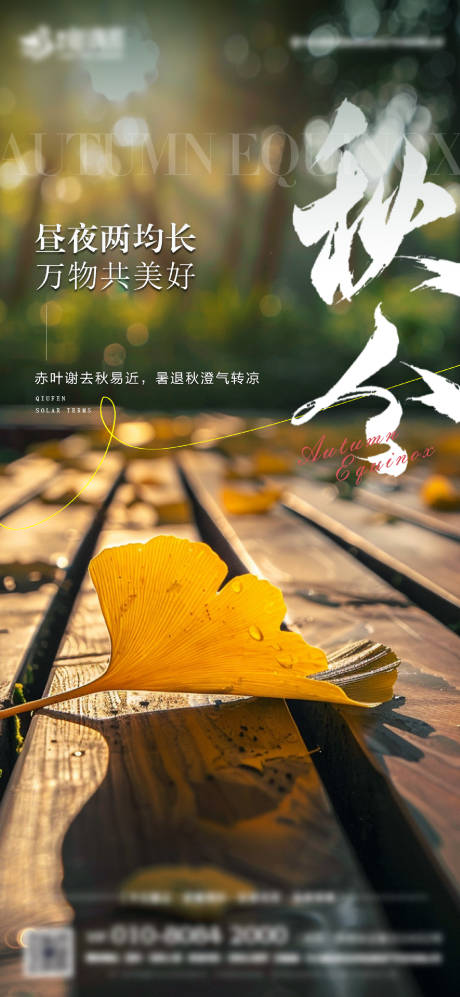 源文件下载【享设计】搜索编号：60600033957818346【秋分海报】