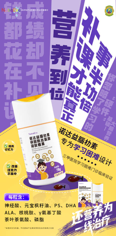 源文件下载【享设计】搜索编号：61230034020869530【营养品宣传海报】