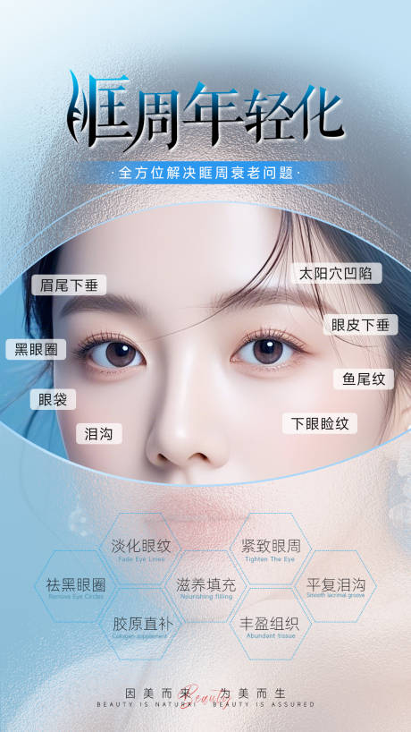 源文件下载【享设计】搜索编号：88910034029227983【美业抗衰海报】