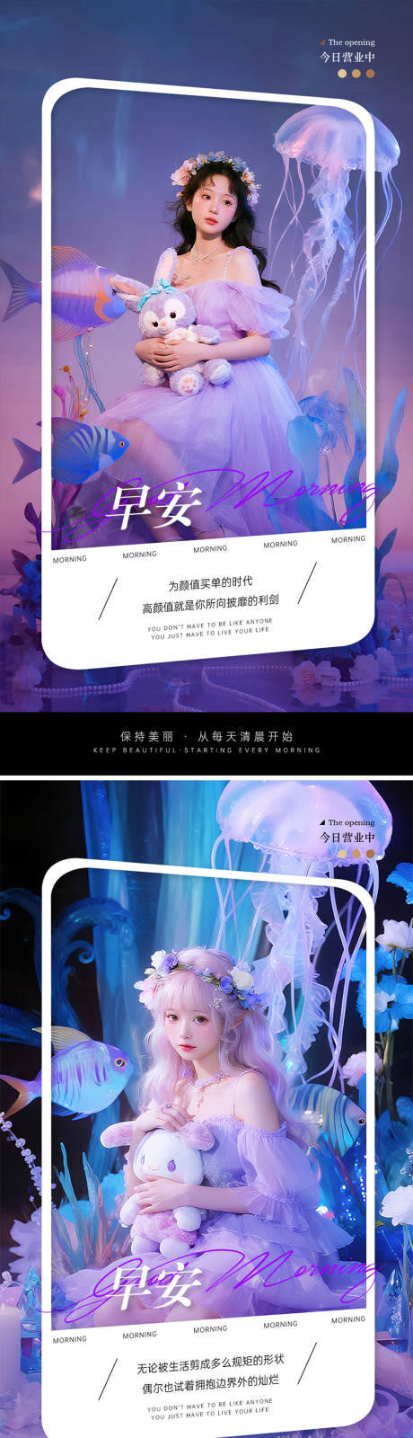 源文件下载【享设计】搜索编号：72940034048275261【医美早安图】