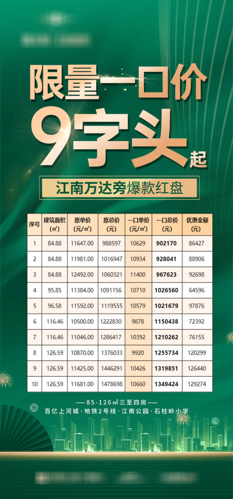 源文件下载【享设计】搜索编号：24630034273055416【9字头特惠房海报】