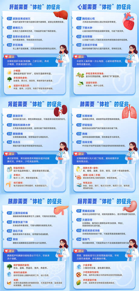 源文件下载【享设计】搜索编号：39190034062098824【健康知识之内脏需要体检的征兆】