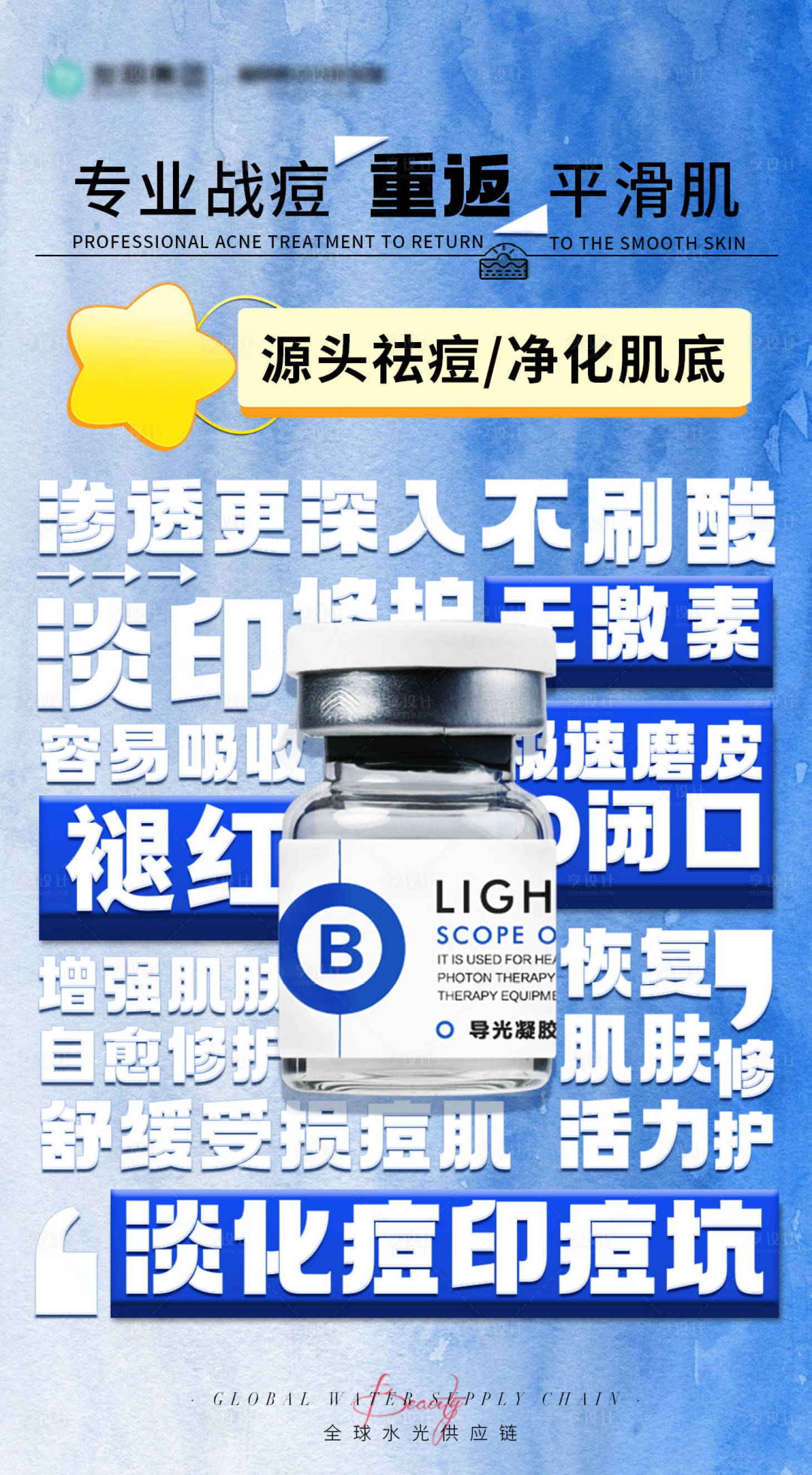 源文件下载【享设计】搜索编号：15310033997816951【痘痘不可怕海报】