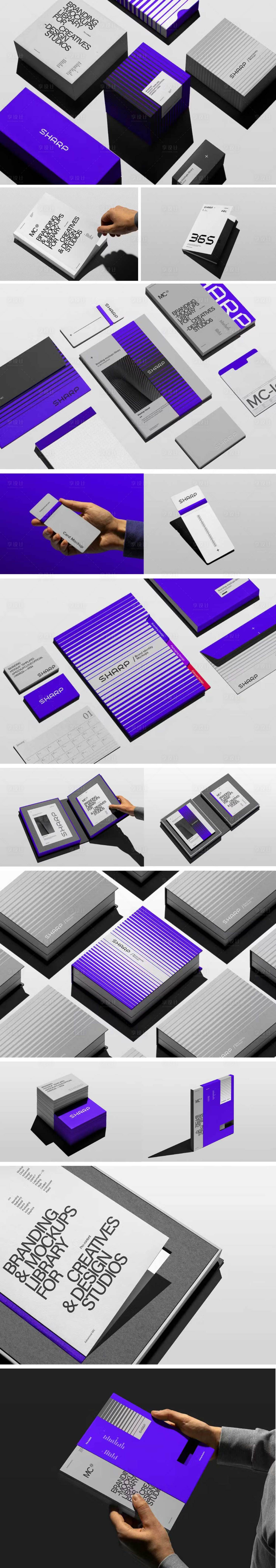 源文件下载【享设计】搜索编号：17450033898905540【大型企业vi设计品牌样机合集】