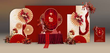 源文件下载【享设计】搜索编号：90040034183201042【婚庆迎宾美陈】