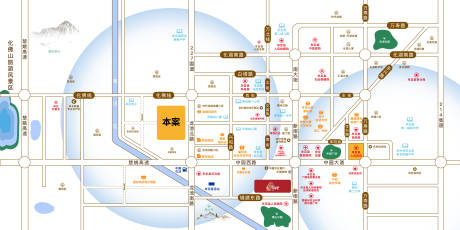 源文件下载【享设计】搜索编号：16110034205189070【云南省牟定县区位图】