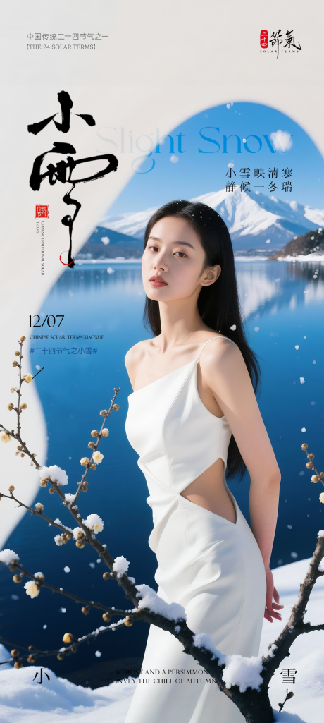 源文件下载【享设计】搜索编号：79410033891217334【医美小雪海报】