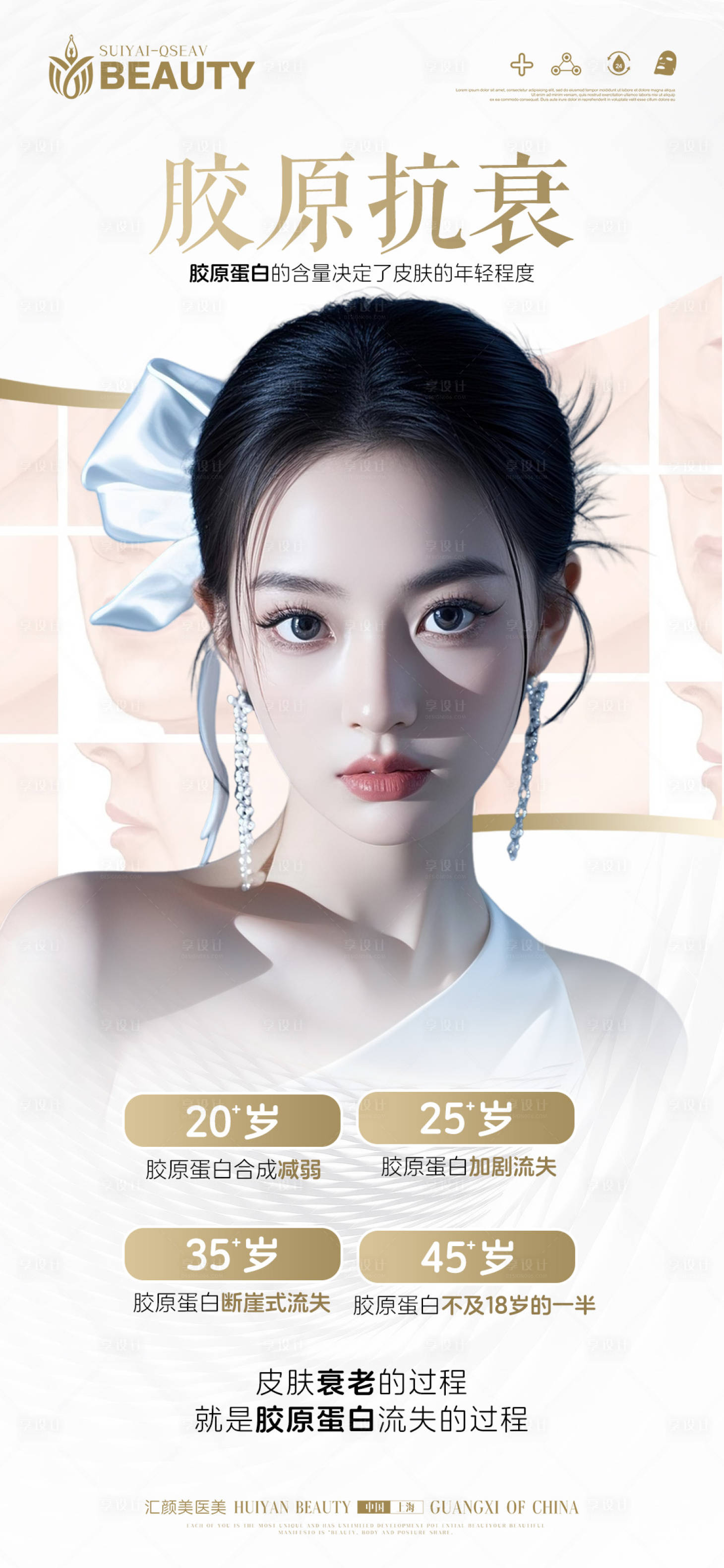 源文件下载【享设计】搜索编号：86690034082849274【医美早安科普】