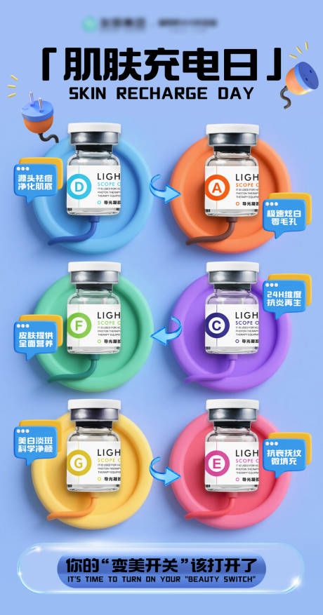 源文件下载【享设计】搜索编号：29550034186162722【肌肤充电日 】