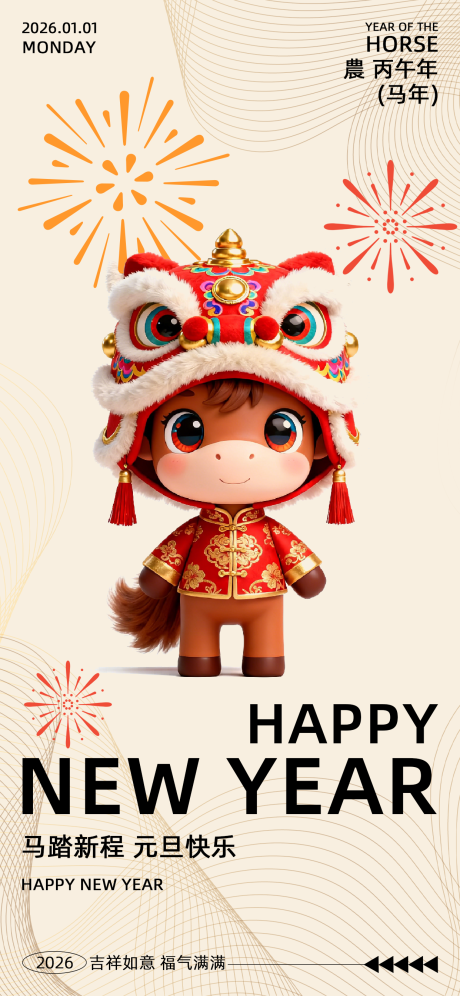 源文件下載【享設(shè)計】搜索編號：29350034158493292【2026元旦海報】