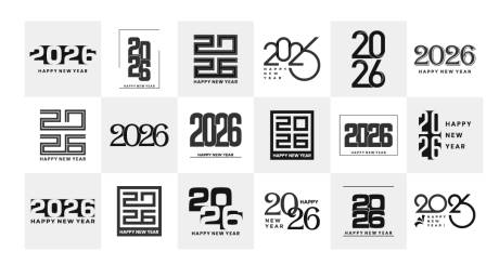 源文件下载【享设计】搜索编号：27790034012994005【2026年马年数字主题文字设计】