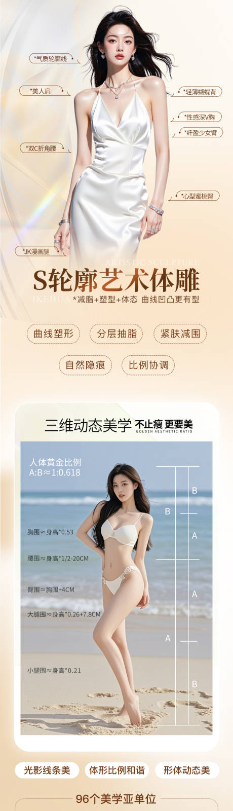 源文件下载【享设计】搜索编号：70400034088209954【医美美团体雕长图】