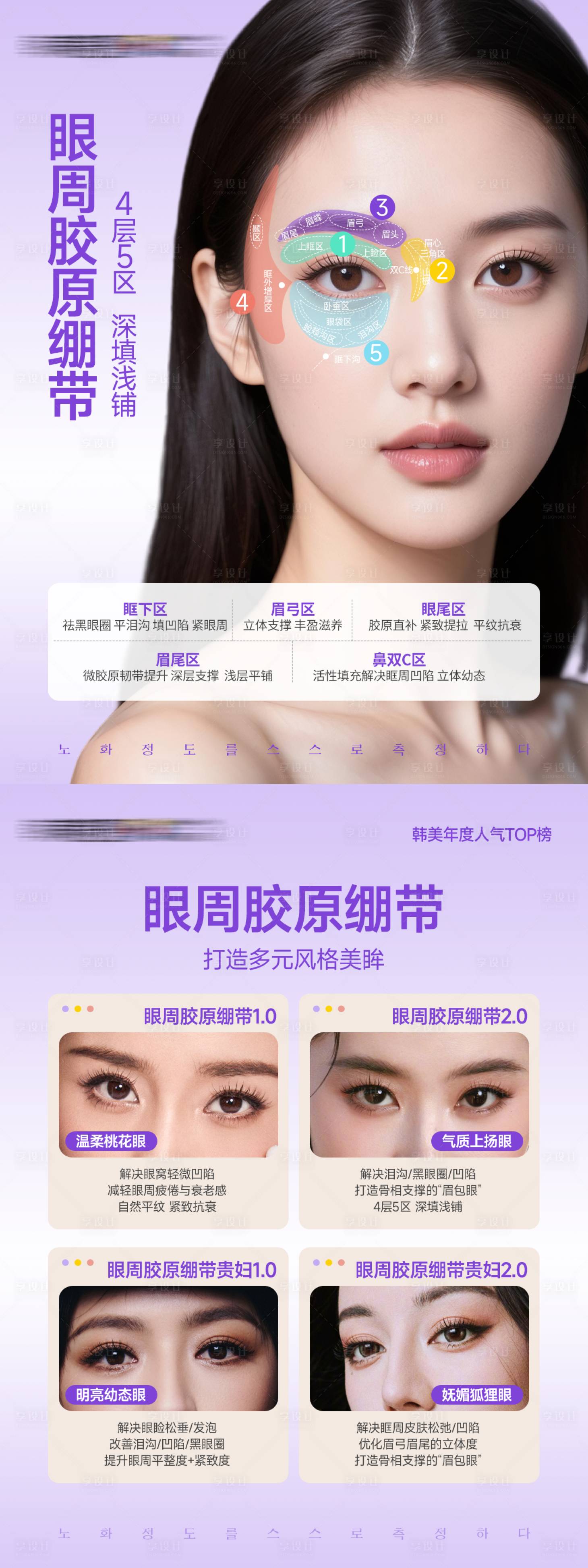 源文件下载【享设计】搜索编号：42130034120046440【医美眼周抗衰海报】