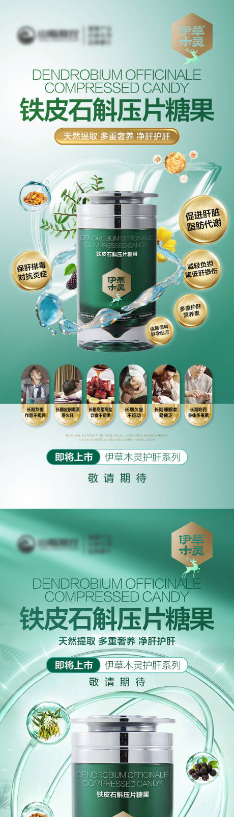 源文件下载【享设计】搜索编号：48710034274416373【铁皮石斛护肝片】