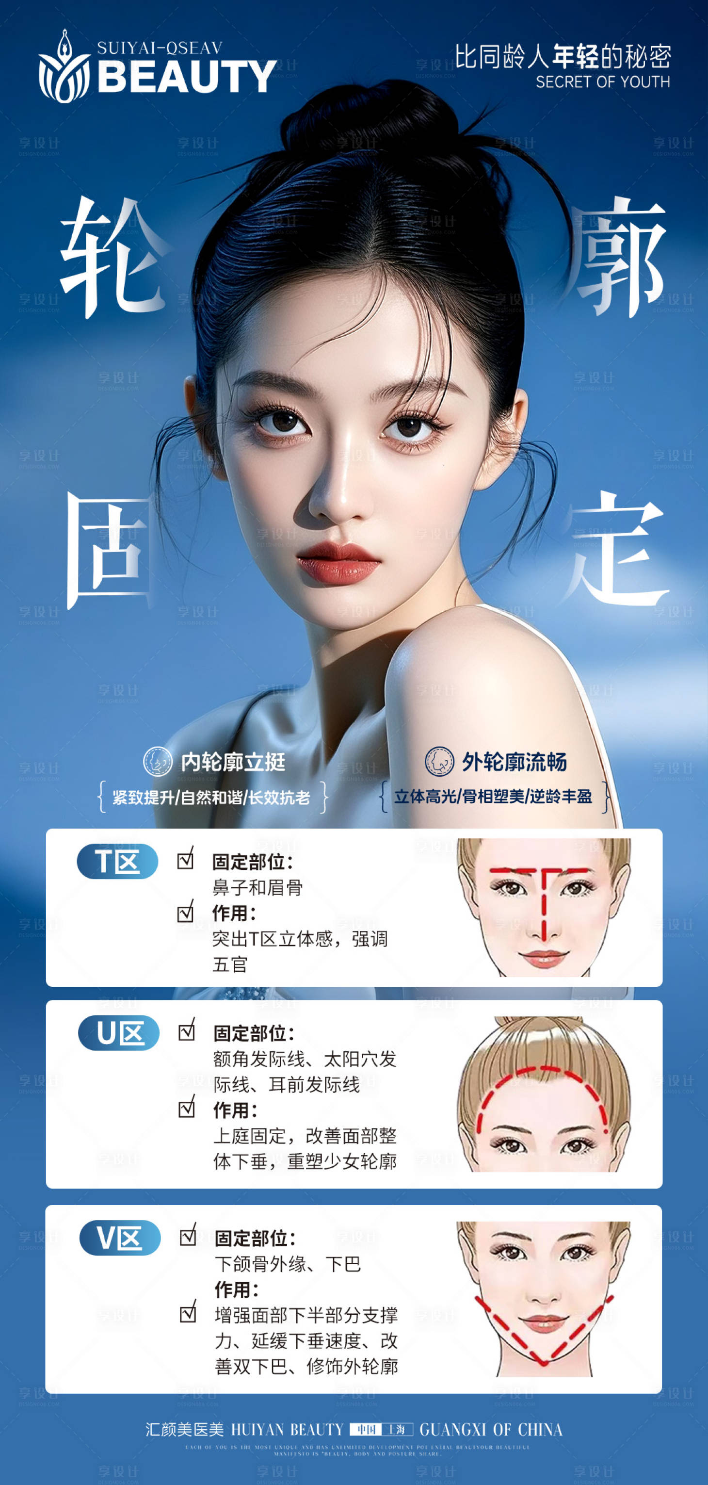 源文件下载【享设计】搜索编号：39640034117367958【医美科普海报】