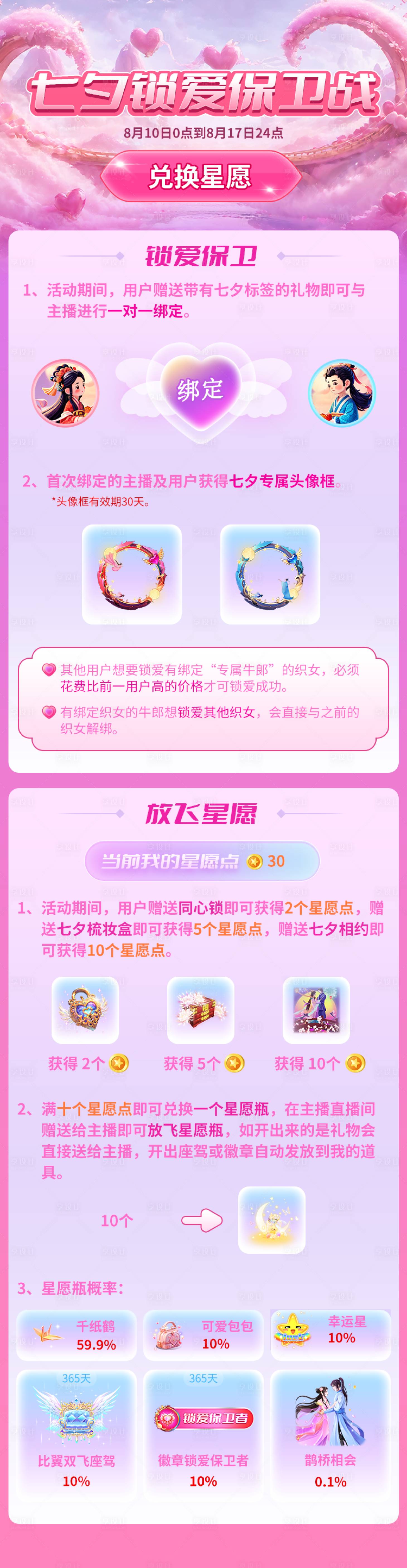 源文件下载【享设计】搜索编号：81700033852242048【七夕直播活动长图海报】