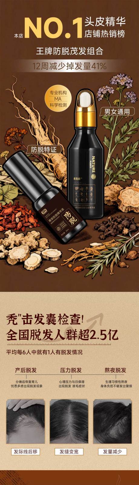 源文件下载【享设计】搜索编号：18750034133703943【洗发水产品电商详情页】