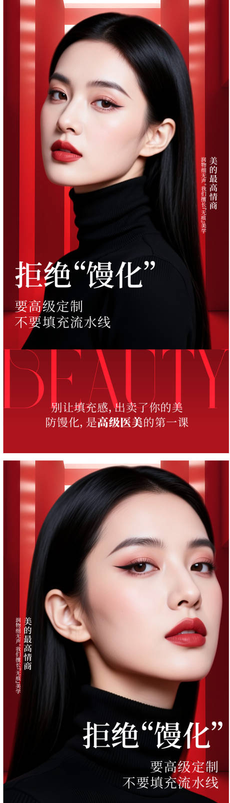 源文件下载【享设计】搜索编号：59970033842722113【医美馒化项目海报】