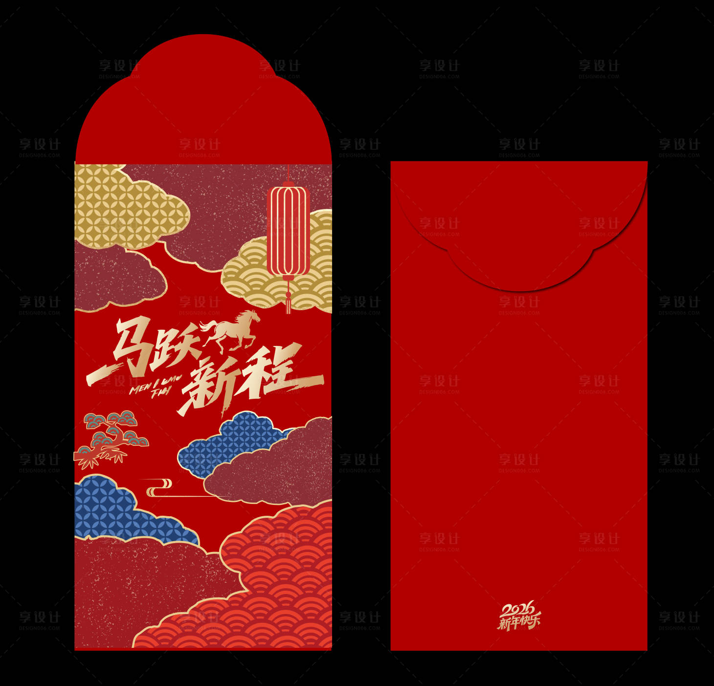 源文件下載【享設計】搜索編號：35190034124026458【新年紅包利是封】