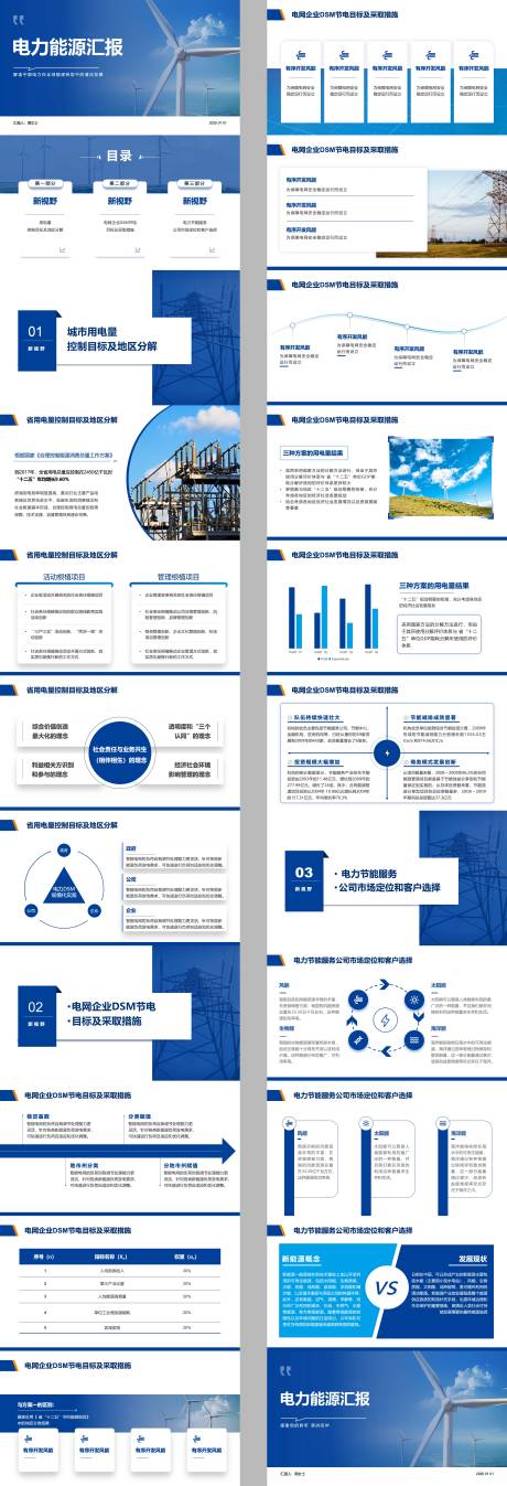 源文件下载【享设计】搜索编号：24240034120154622【电力能源汇报ppt】