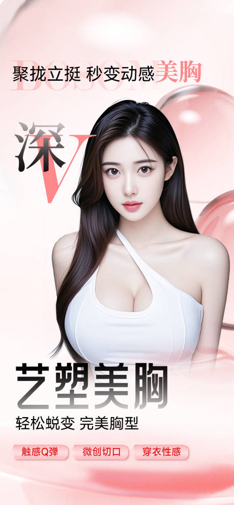 源文件下載【享設計】搜索編號：69360033965551793【醫美豐胸整形】