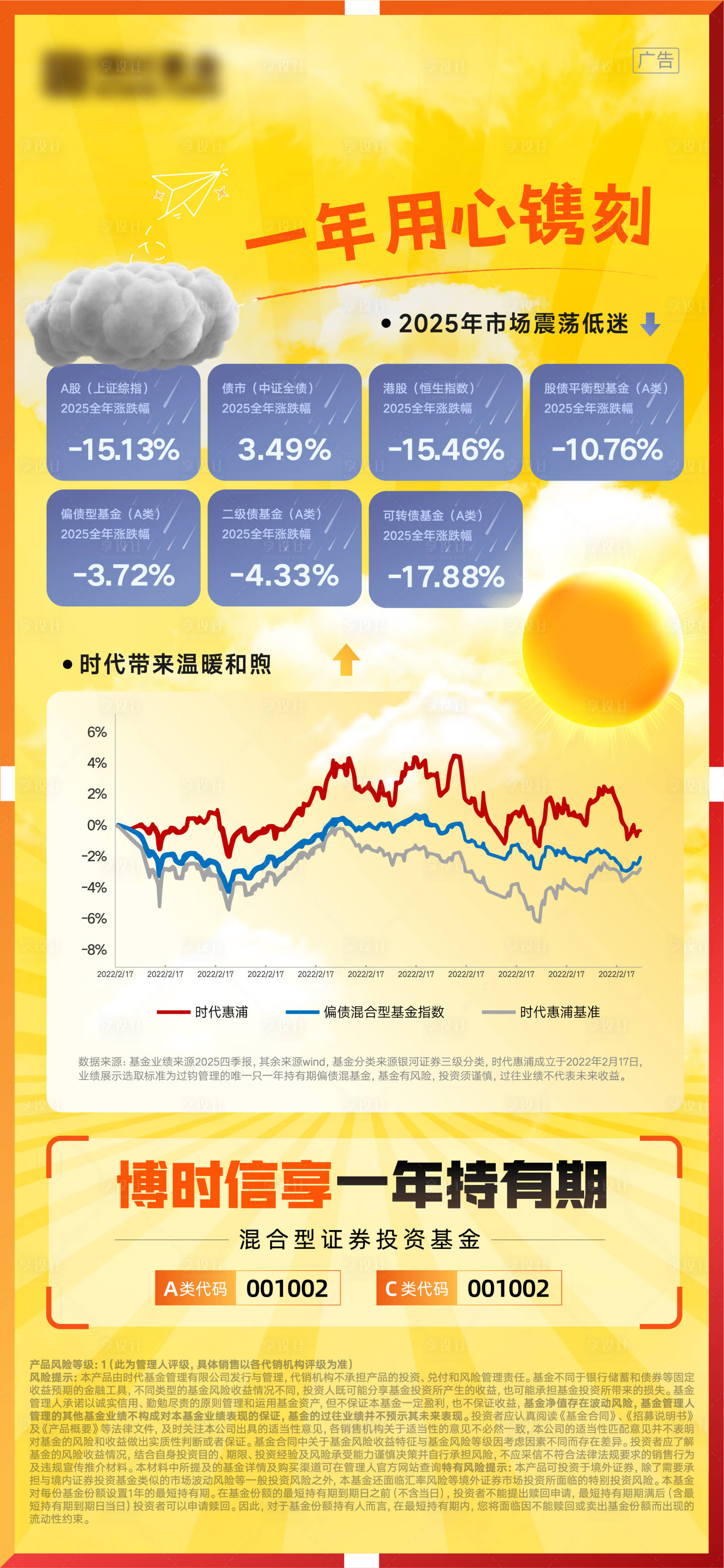 源文件下载【享设计】搜索编号：34000034230507845【证券投资晴雨表海报金融基金产品海报】