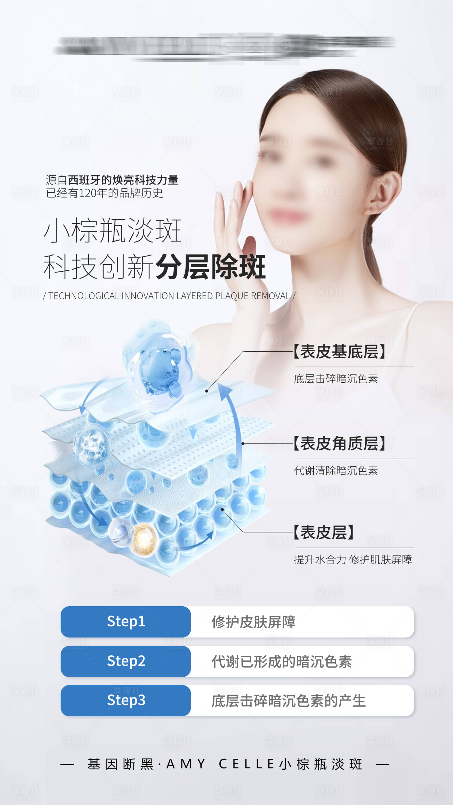 源文件下载【享设计】搜索编号：53800034094767260【医美海报设计】