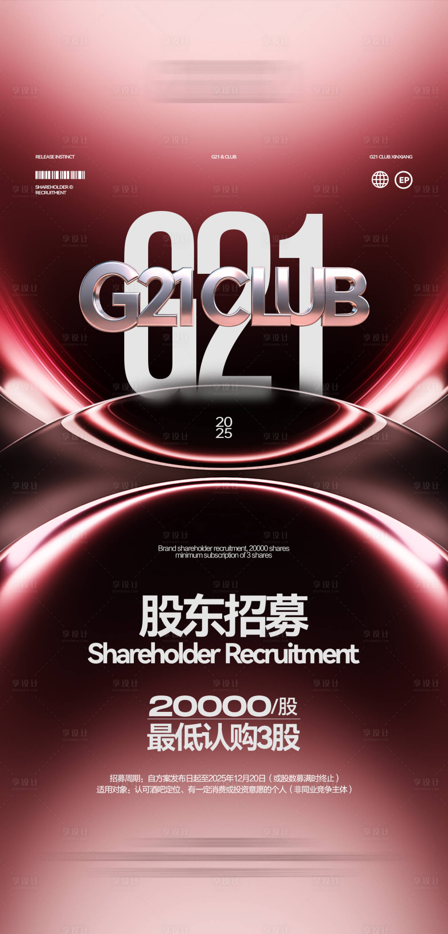 源文件下载【享设计】搜索编号：11350034013729895【酒吧招募股东】