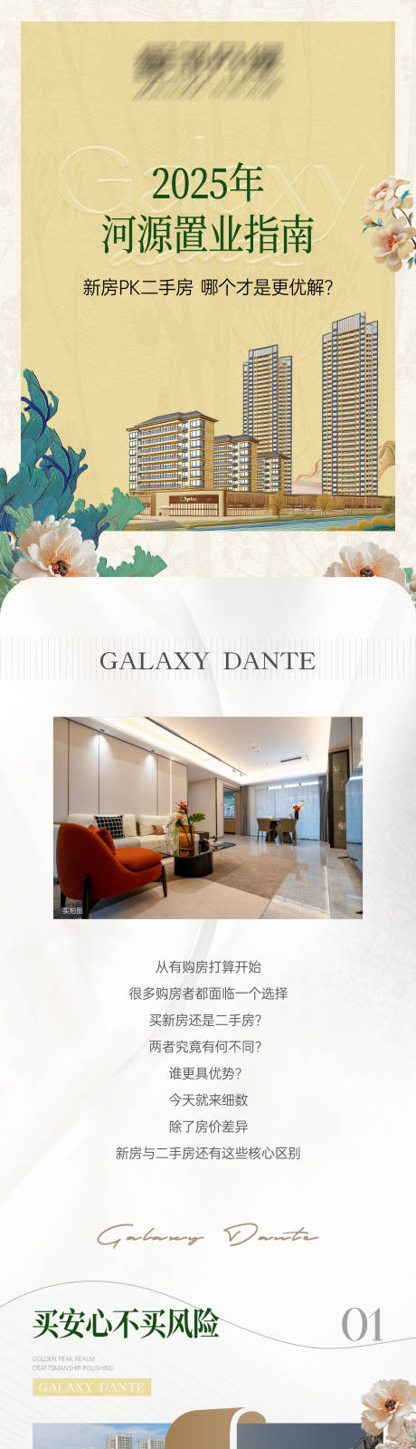 源文件下载【享设计】搜索编号：70300034182173343【房地产置业指南价值点长图海报】