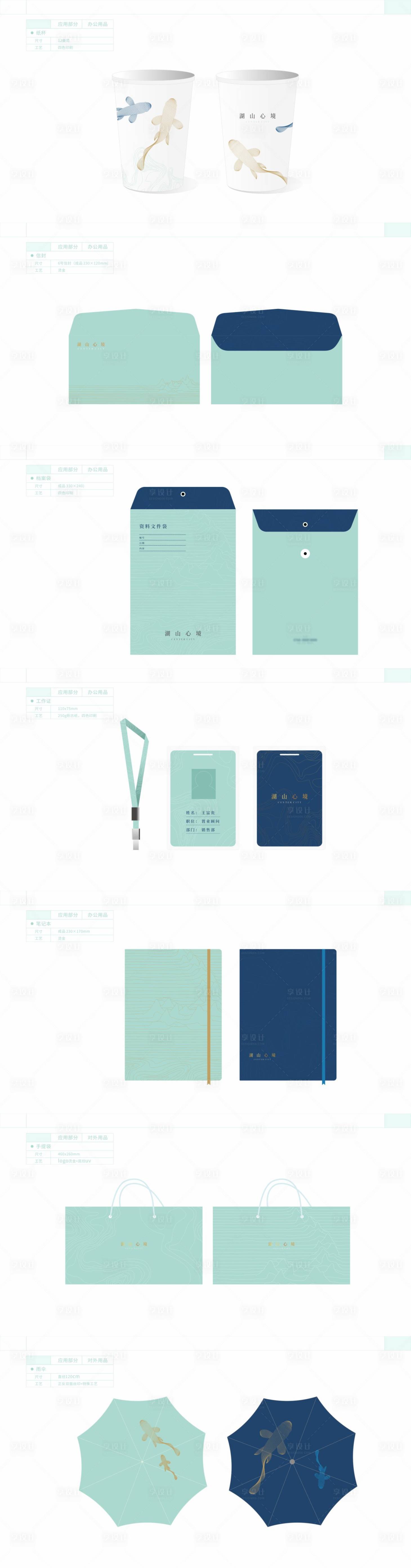 源文件下载【享设计】搜索编号：77710033862463158【湖岸高端地产VIS标志系统】