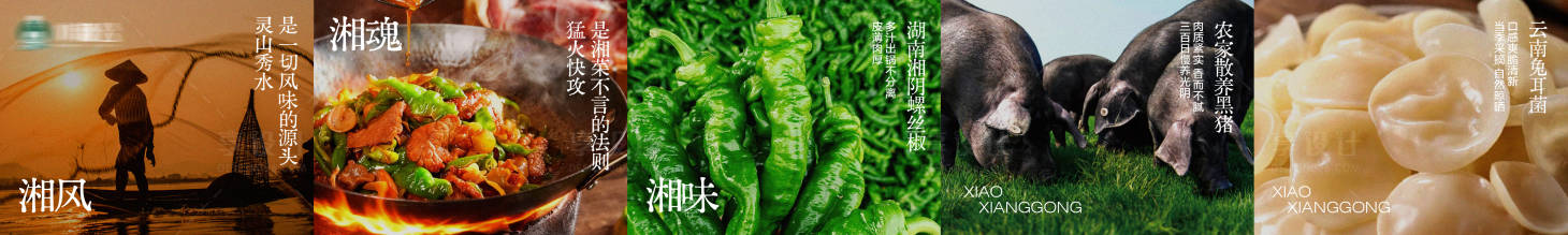 源文件下载【享设计】搜索编号：30060034227274457【湘菜五图】