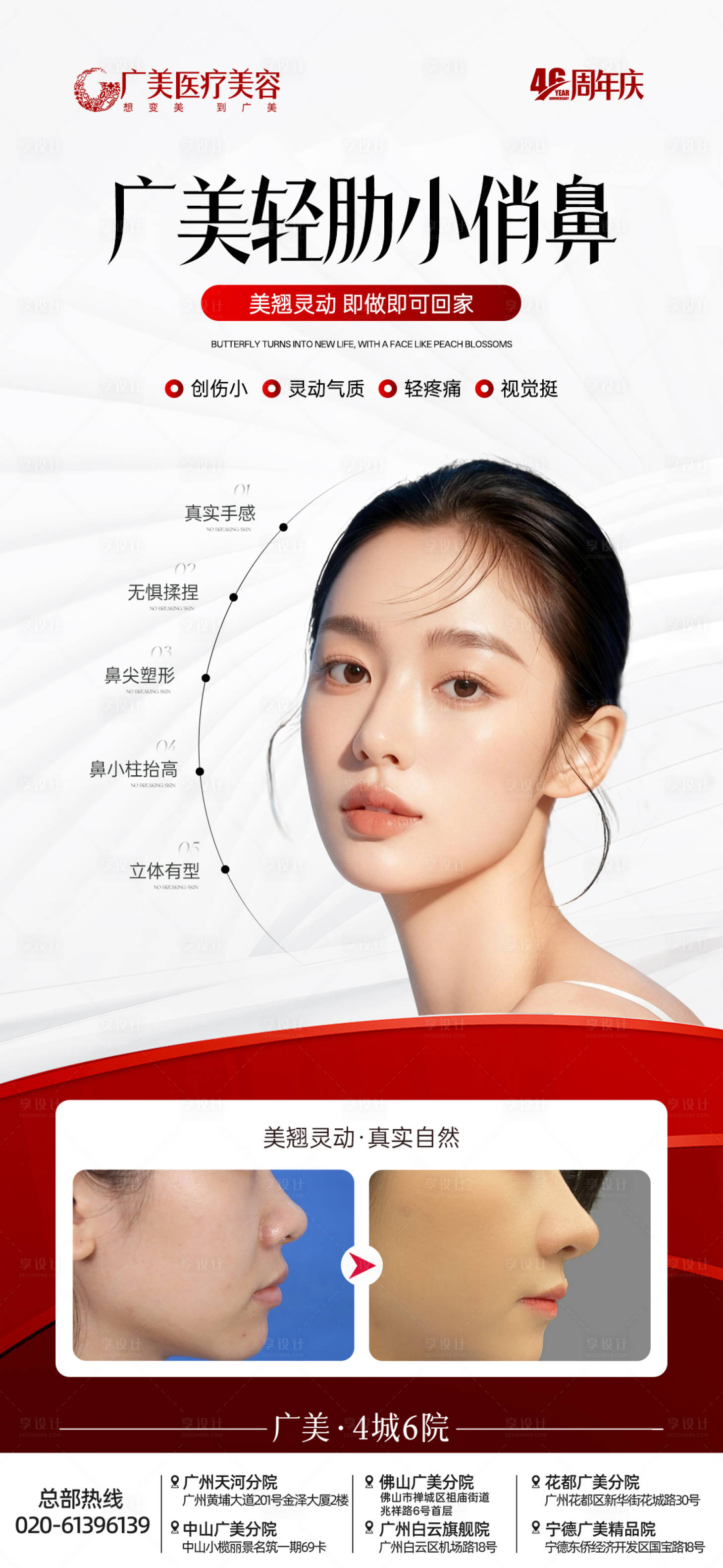 源文件下载【享设计】搜索编号：36640034125993808【轻肋小俏鼻】