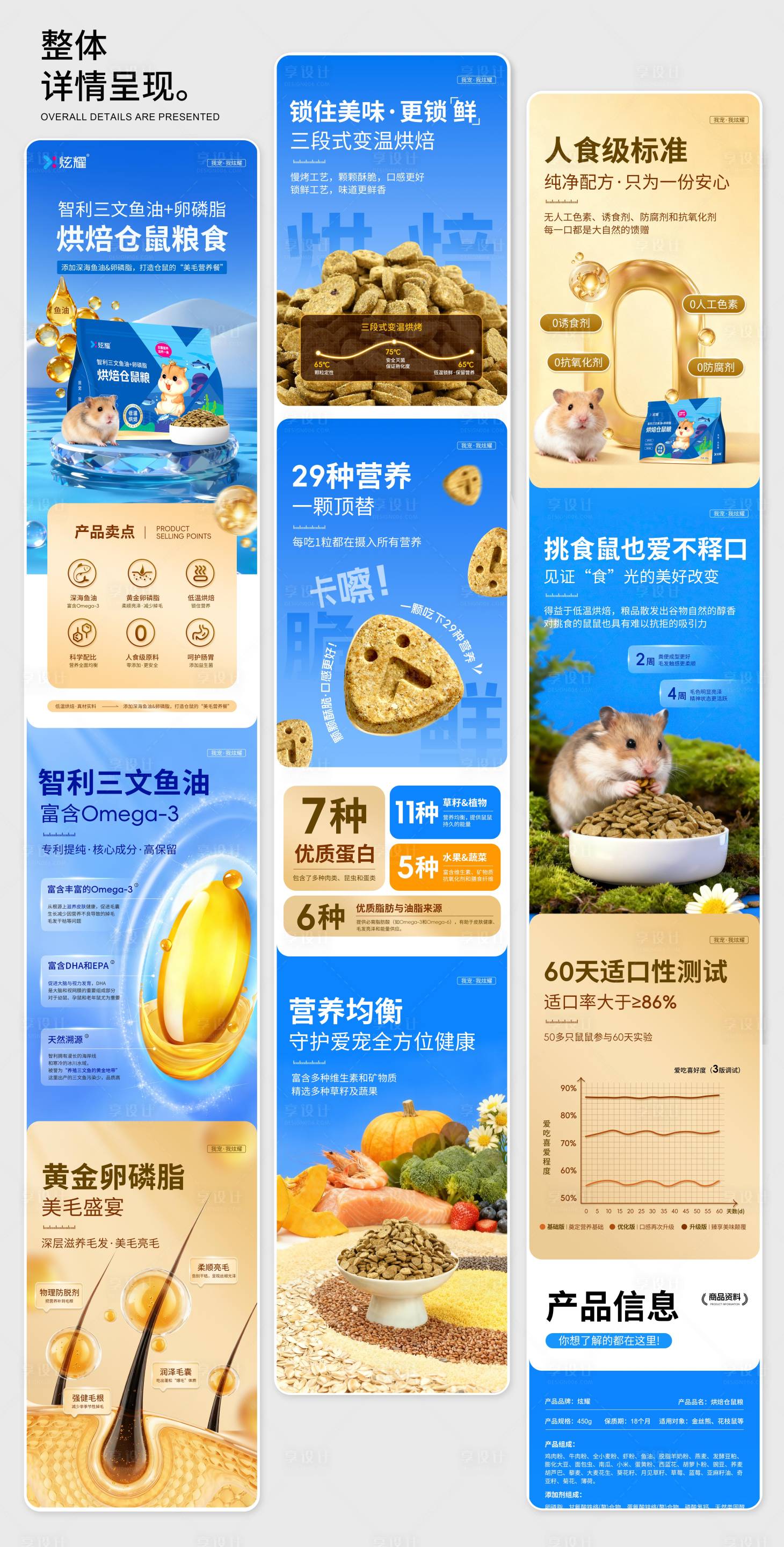 源文件下载【享设计】搜索编号：87520034236041130【宠物食品猫粮鼠粮详情设计】