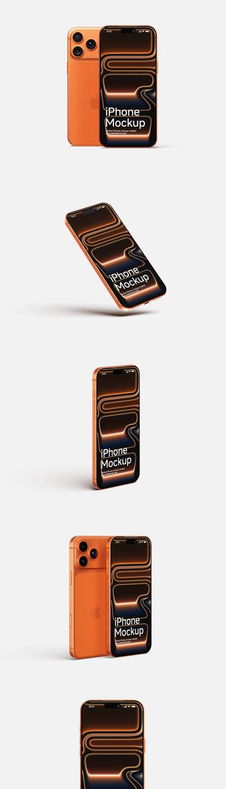 源文件下载【享设计】搜索编号：44640033810114496【iPhone17Pro手机贴图样机】