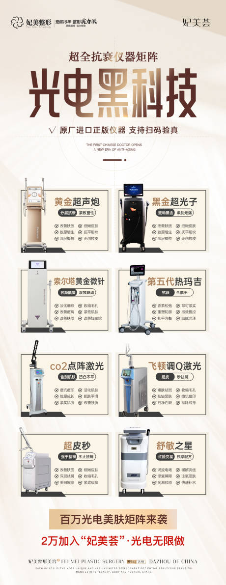 源文件下载【享设计】搜索编号：62060034044824354【光电仪器介绍长图】