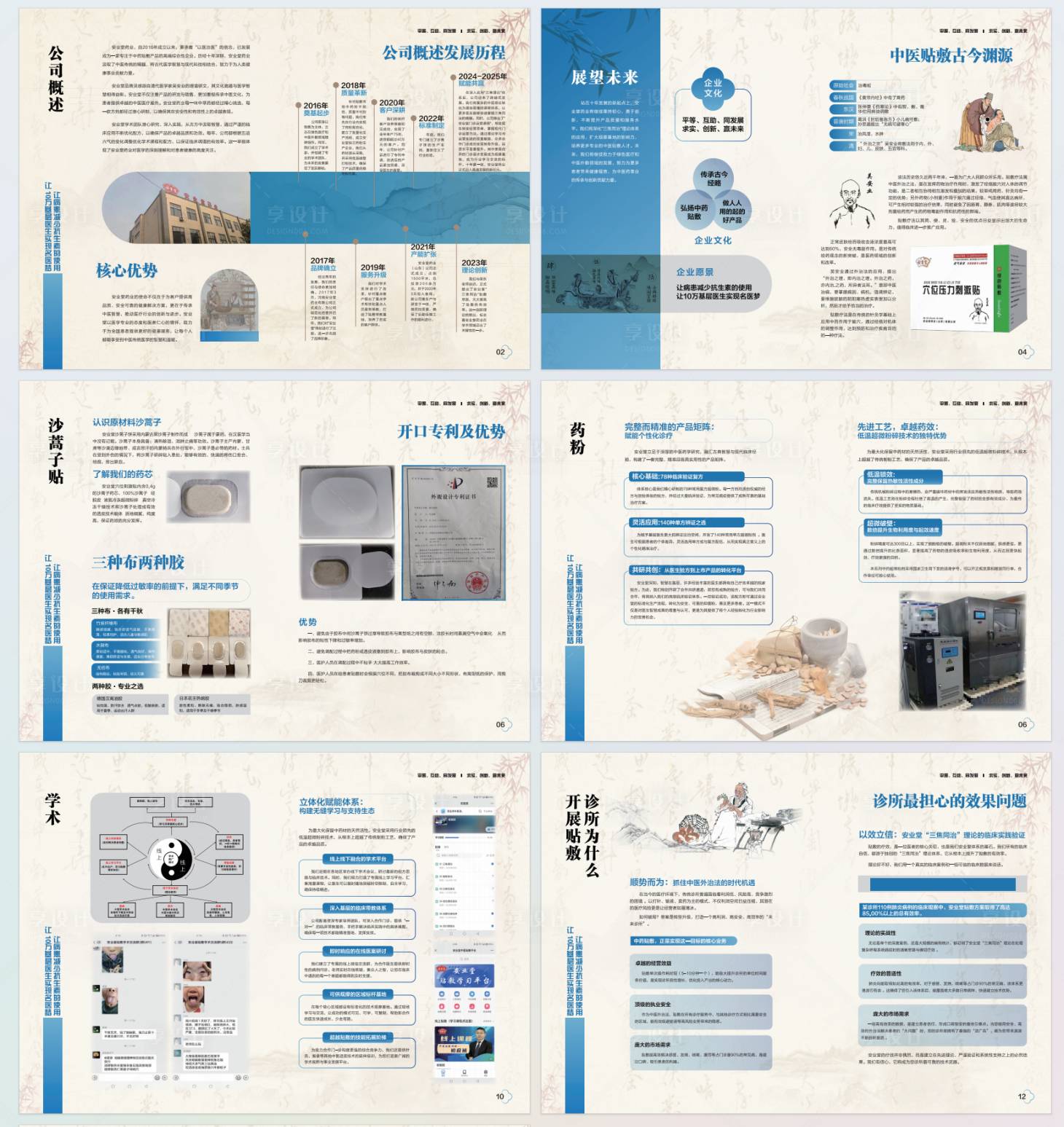 源文件下载【享设计】搜索编号：70490033916968607【中医医疗产品宣传册】