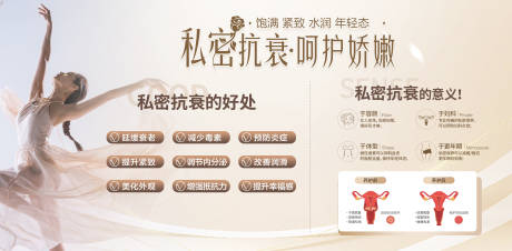 源文件下载【享设计】搜索编号：19500034069979056【私密抗衰的好处背景板】