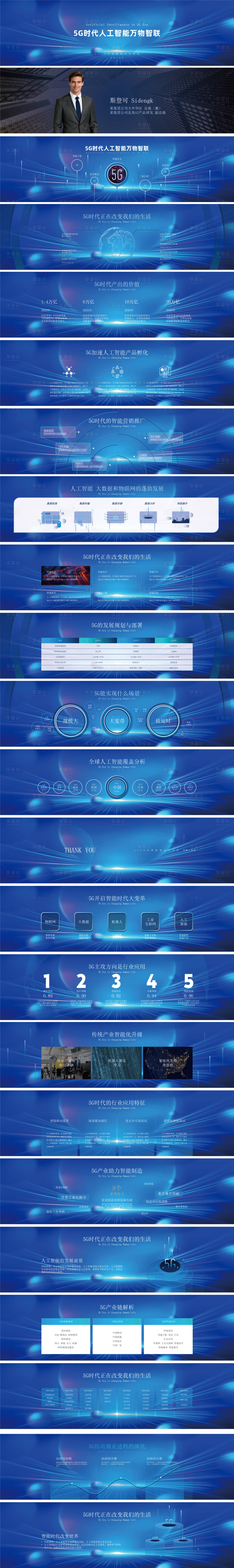 源文件下载【享设计】搜索编号：72290034094233182【宽屏5G人工智能科技大】