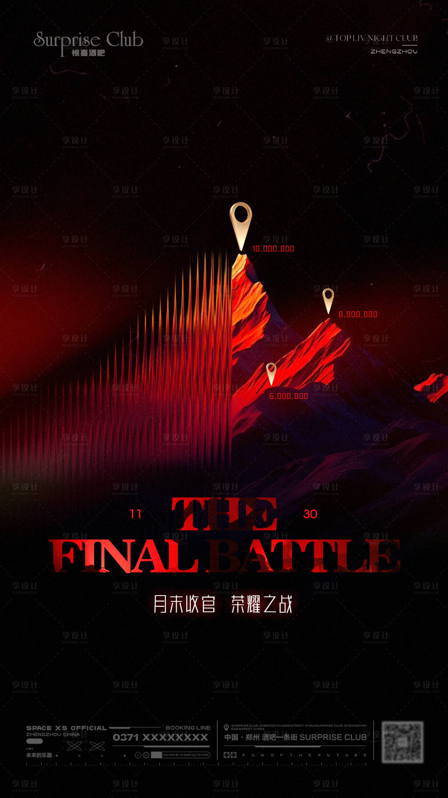 源文件下载【享设计】搜索编号：21380033936789602【酒吧收官之战业绩】