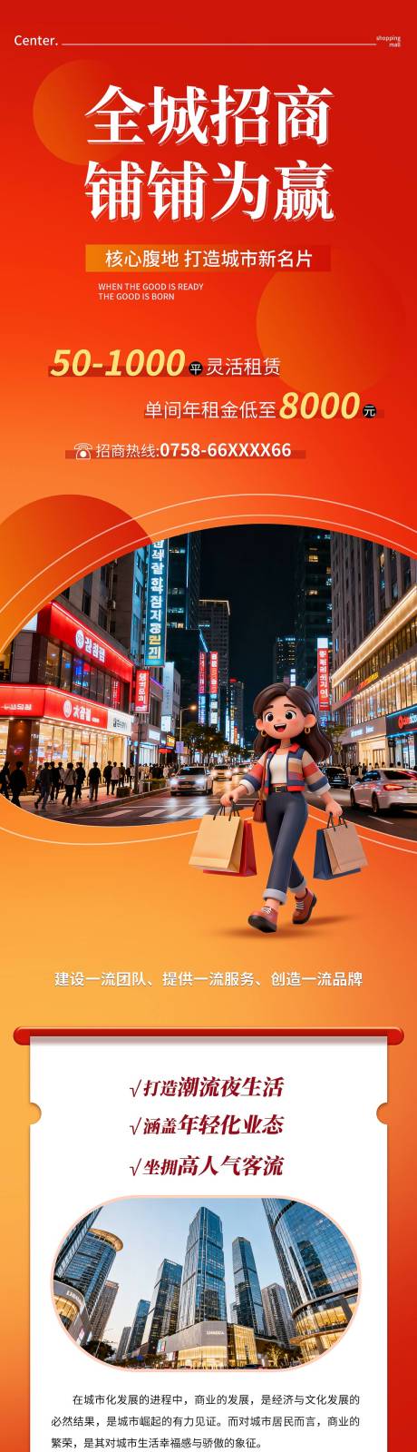 源文件下载【享设计】搜索编号：67750034018029462【地产旺铺招商长图】