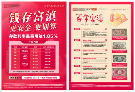 源文件下载【享设计】搜索编号：16890033930517189【银行利率单页】