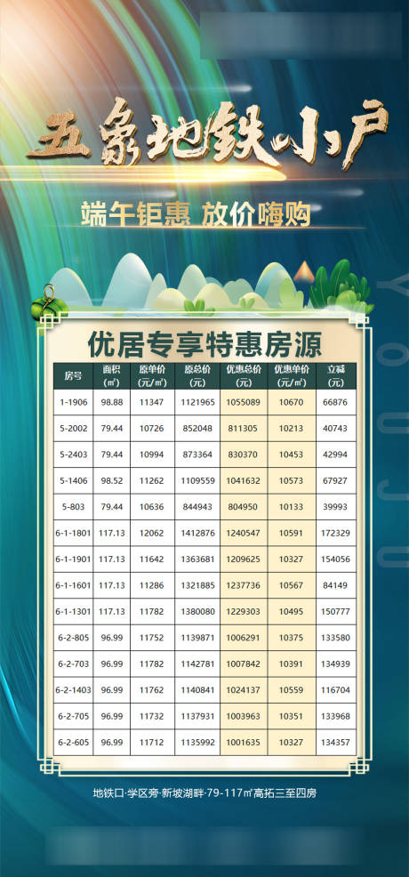 源文件下载【享设计】搜索编号：64700034149959430【端午地产特惠房】