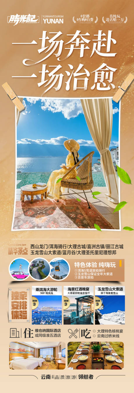 源文件下载【享设计】搜索编号：53170034277917933【云南旅游海报】