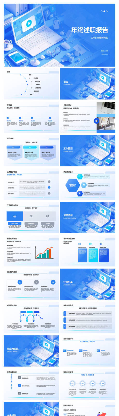 源文件下载【享设计】搜索编号：50660034713252401【年终述职报告】