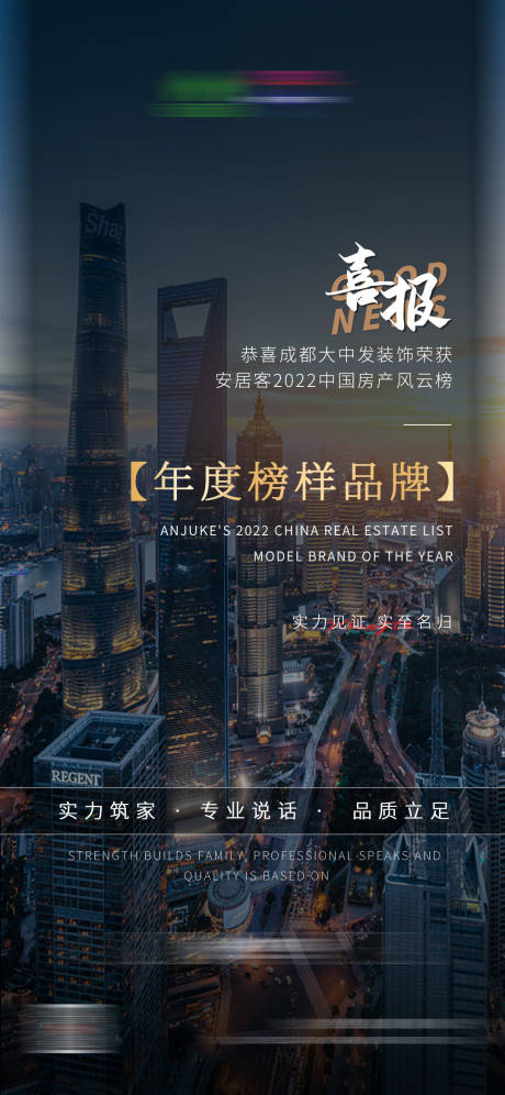 源文件下载【享设计】搜索编号：88420034390659602【年度榜样品牌海报】