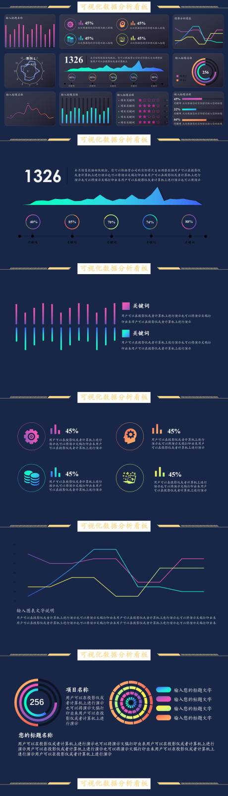 源文件下载【享设计】搜索编号：65630034561955003【可视化数据分析数据看板UI设计】