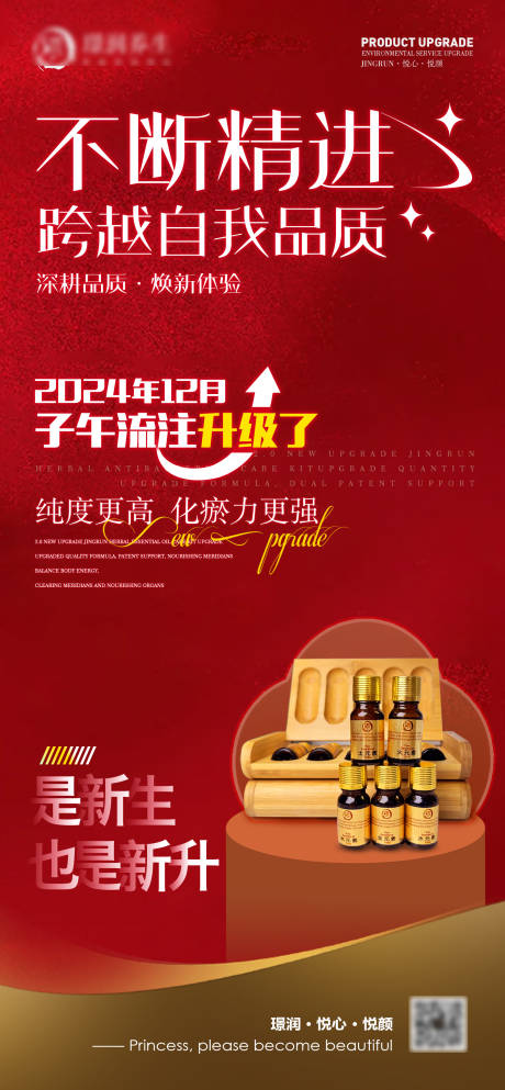 源文件下载【享设计】搜索编号：15290034459051730【大气红色产品升级海报】