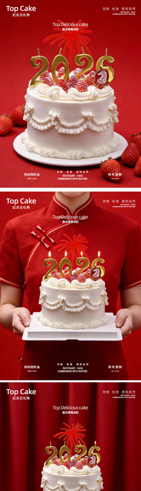 源文件下载【享设计】搜索编号：81510034764145514【烘焙蛋糕产品海报】